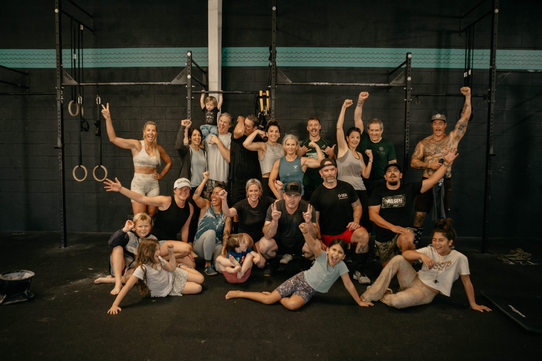 The O-SEA CrossFit community in San Clemente