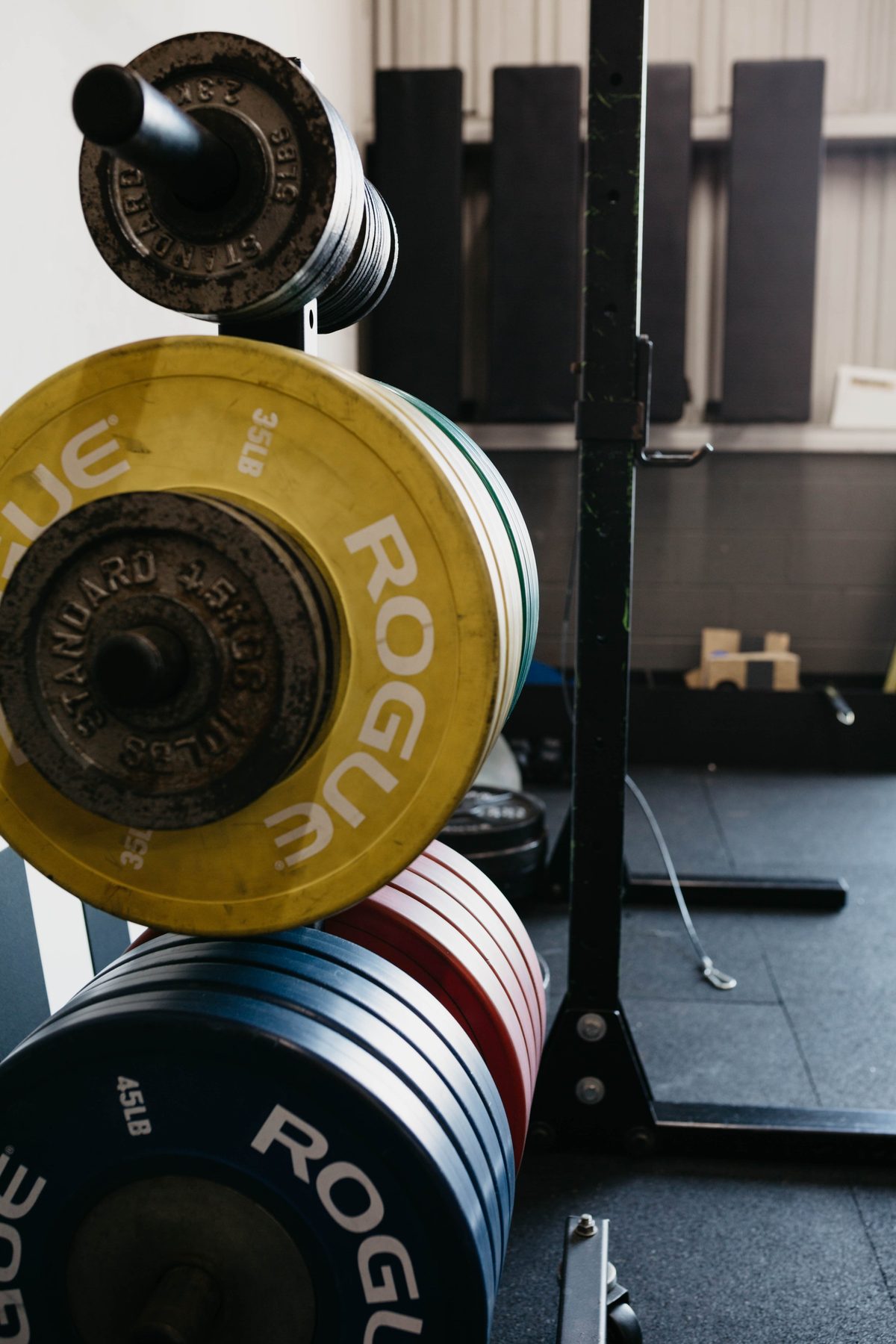Strength equipment at O-SEA CrossFit in San Clemente